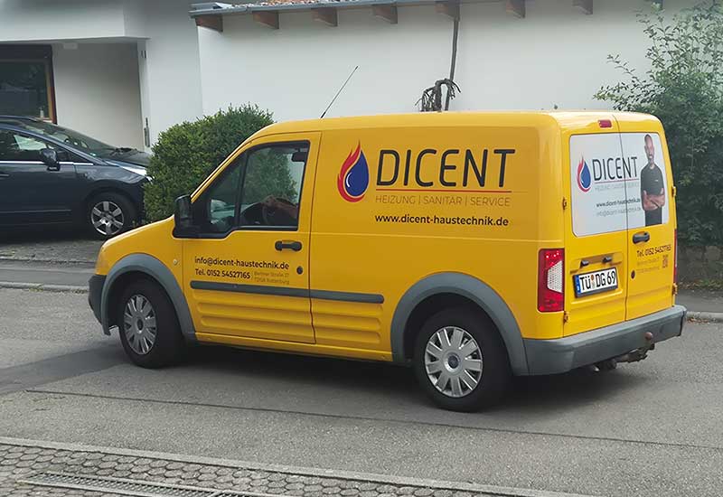 Haustechnik in Herrenberg um Umgebung Heizung-Sanitär-Wartungsservice vom Fachbetrieb Dicent